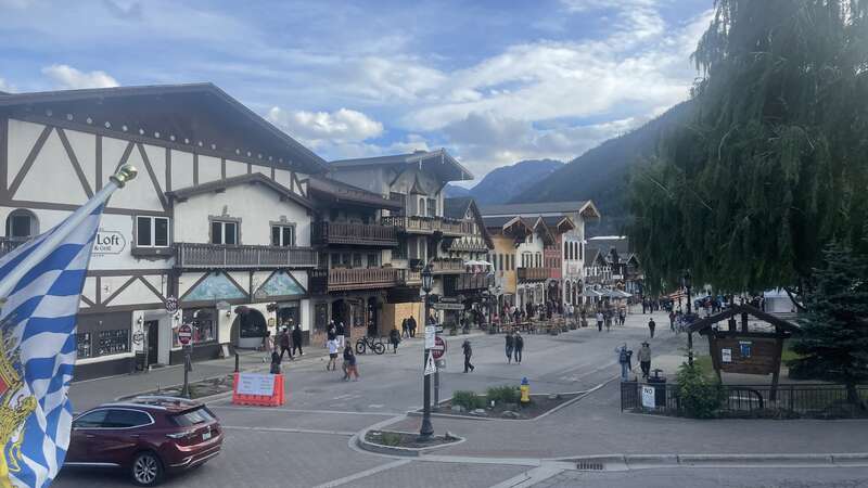 Main street in Leavenworth, Washington