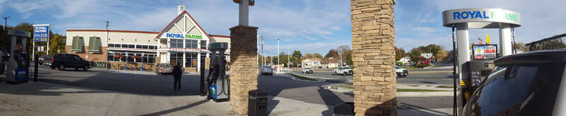 500px provided description: Taken with my father's phone, Samsung Galaxy S6

Update 2016/11/11: It is called Royal Farms [#sky ,#buildings ,#cars ,#building ,#panorama ,#station ,#shop ,#gas ,#gas station ,#samsung ,#galaxy ,#maryland ,#baltimore