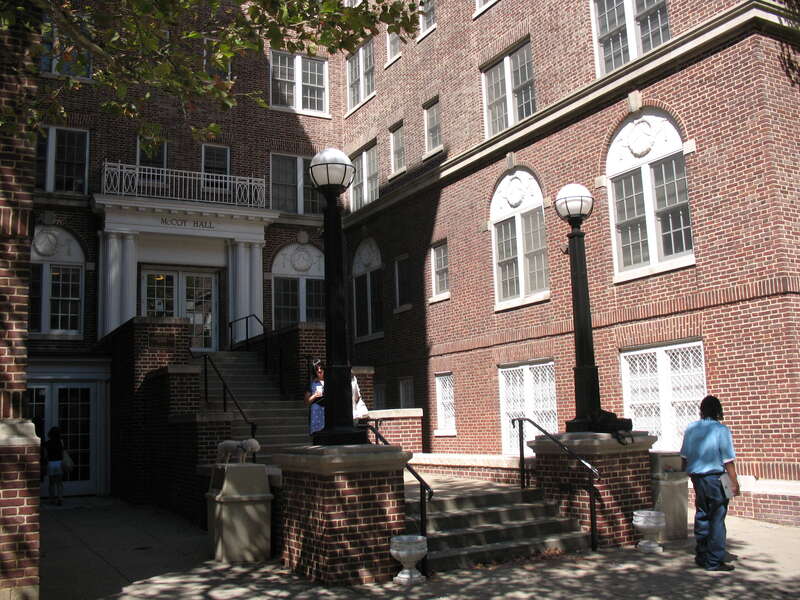 McCoy Hall entrance