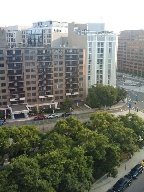 From one of these typical rooftops.