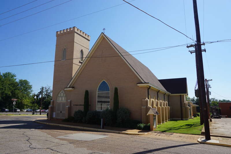St. Philip's Episcopal Church in Palestine, Texas (United States).