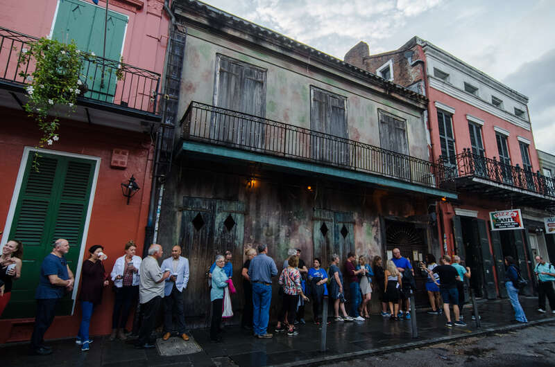 Preservation Hall queue November 2019