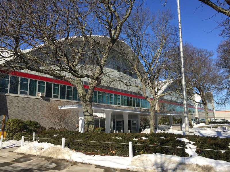 The main US Post Office on Corliss Street in Providence. Built 1960, it was considered the &quot;world's first fully automatic post office.&quot; Designed by Maguire and Associates.