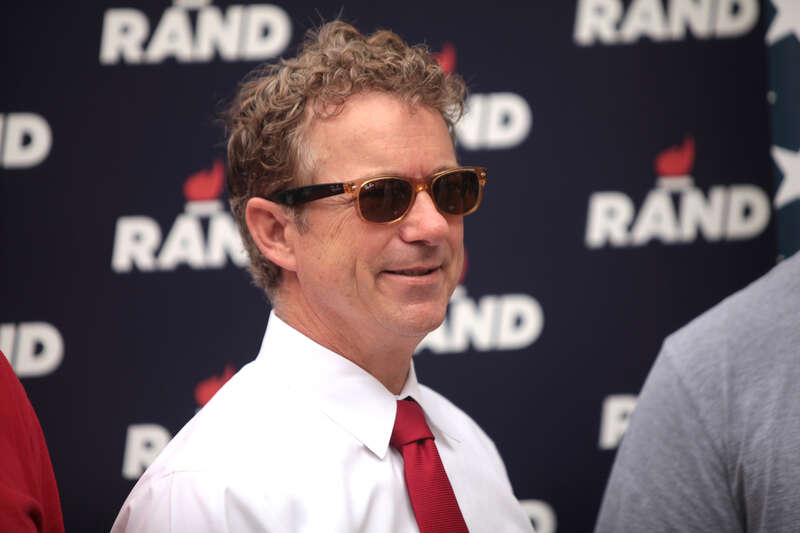 U.S. Senator Rand Paul of Kentucky at a rally at Central Park in Fairfield, Iowa.
Please attribute to Gage Skidmore if used elsewhere.

All candidate or political action committees must obtain explicit permission to use this photo.