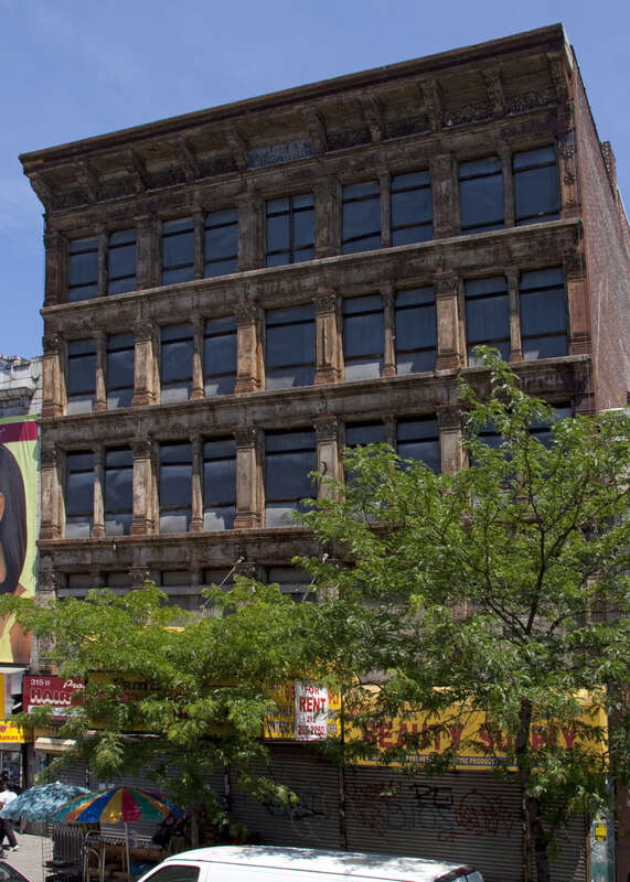 Rusting Cast Iron Building