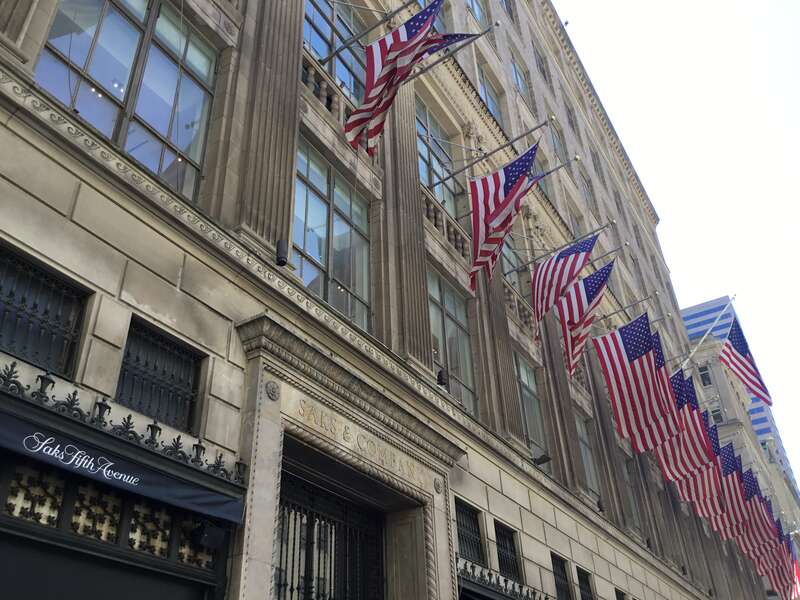 Saks Fifth Avenue in May 2022