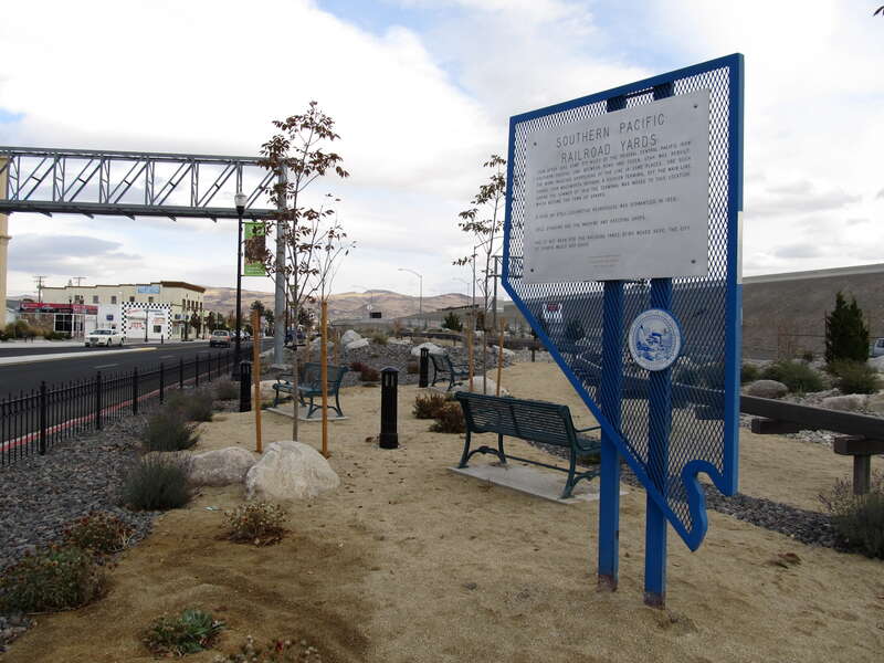 Soon after 1900, some 373 miles of the original Central Pacific (now Southern Pacific) line between Reno and Ogden, Utah, was rebuilt. The work involved shortening of the line in some places. One such change took Wadsworth (Nevada), a division