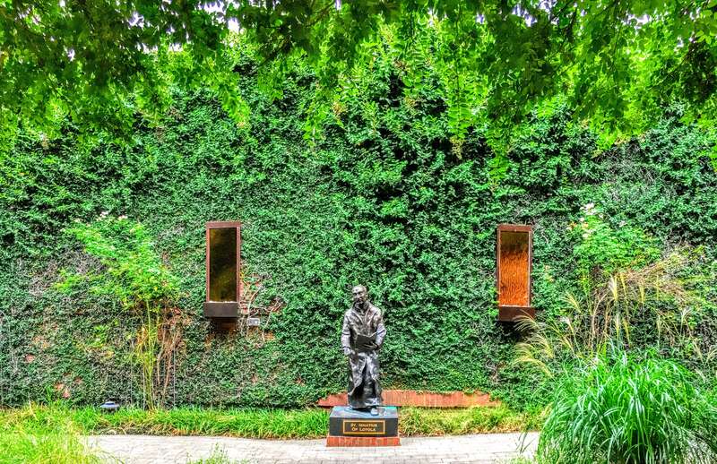 Outside St. Peter's Church