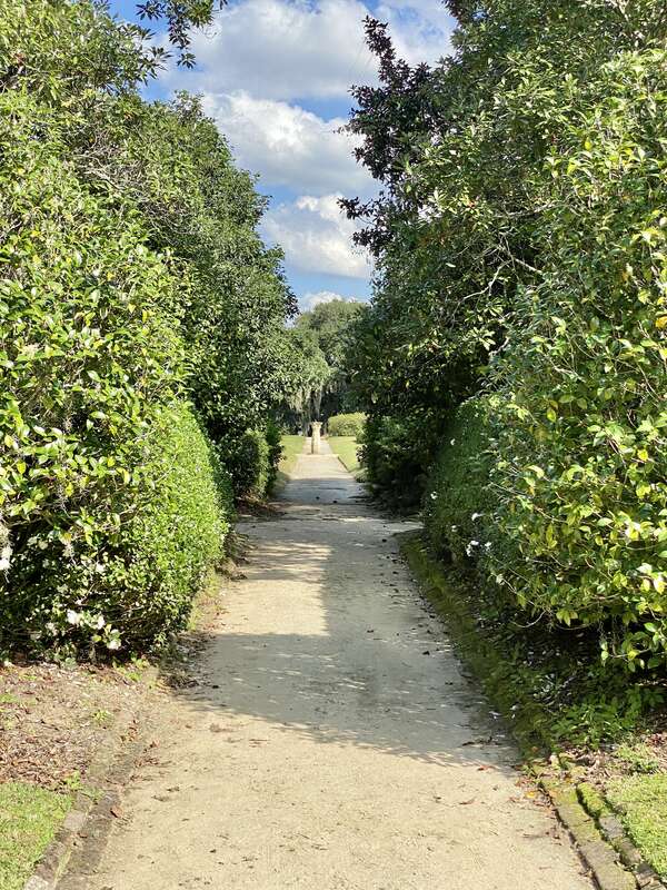 The formal gardens at Middleton Place were originally laid out in the 18th Century, but fell into ruins following the US Civil War and the 1886 Charleston Earthquake.  They were restored in the early 20th Century by the descendants of the Middleton