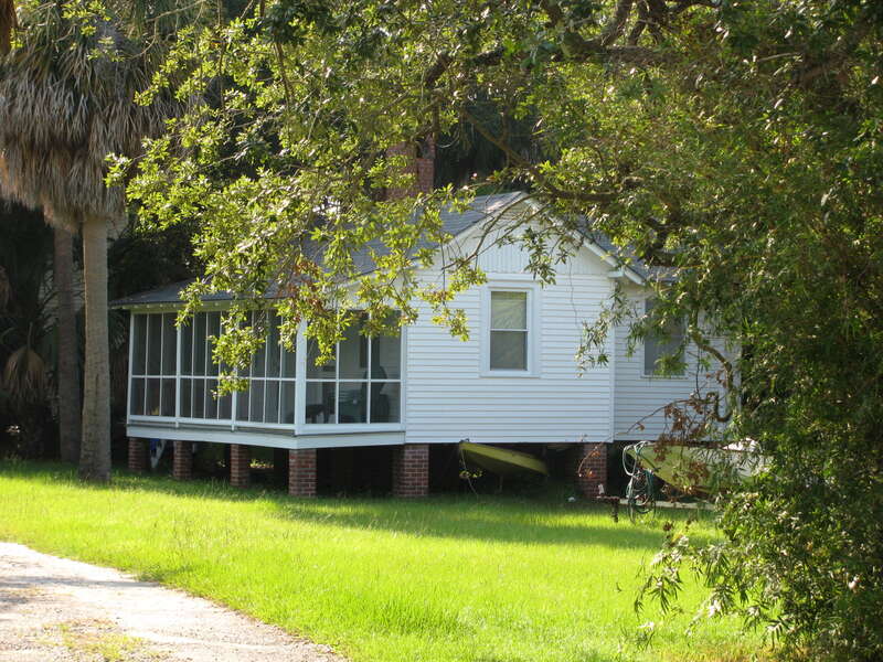 Tybee Island Back River Historic District, Along Chatham Ave., from Tybee River to Venetian Dr. Tybee Island
