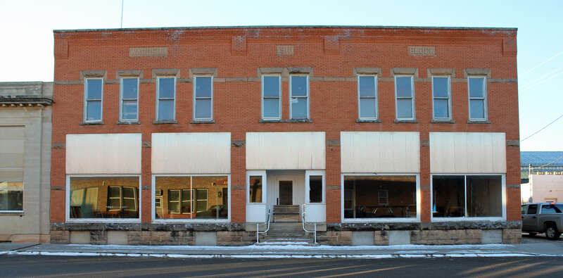 Waddell Block, a commercial block in Philip, South Dakota. The building is listed on the National Register of Historic Places.