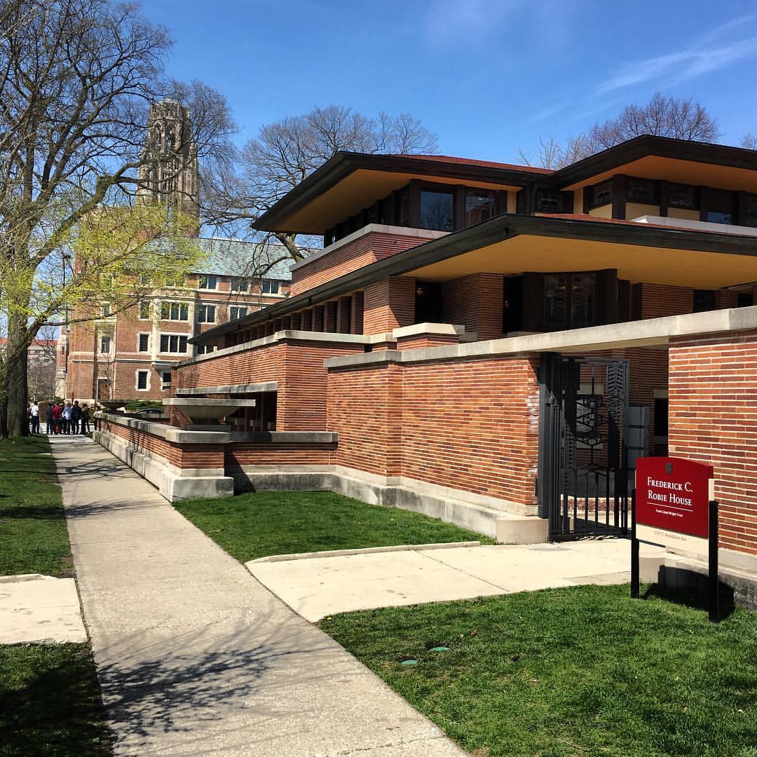 prairiehouse #franklloydwright #robiehouse #chicago #university