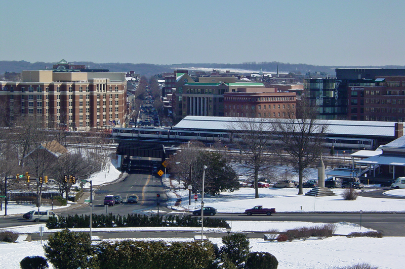 Old Town Alexandria, Virginia, as viewed from the grounds of the George Washington Masonic National Memorial.

Ben Schumin is a professional photographer who captures the intricacies of daily life.  This image may be used under Creative Commons