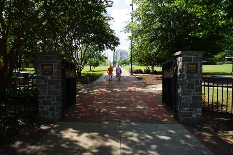 Centennial Olympic Park in Atlanta, Georgia (United States).