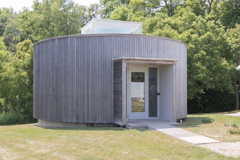 Barnsworth Gallery at Farnsworth House, Plano, Illinois.