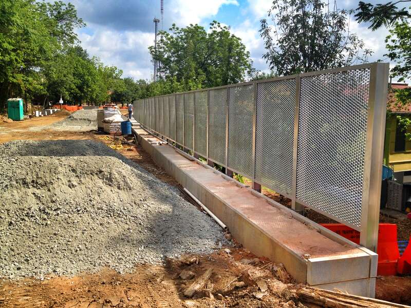 Eastside Trail under construction, BeltLine, Old Fourth Ward, Atlanta