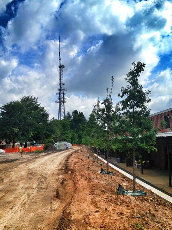 Eastside Trail under construction, BeltLine, Old Fourth Ward, Atlanta