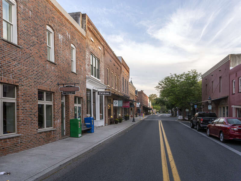 Main Street looking north, Berlin, Maryland, USA