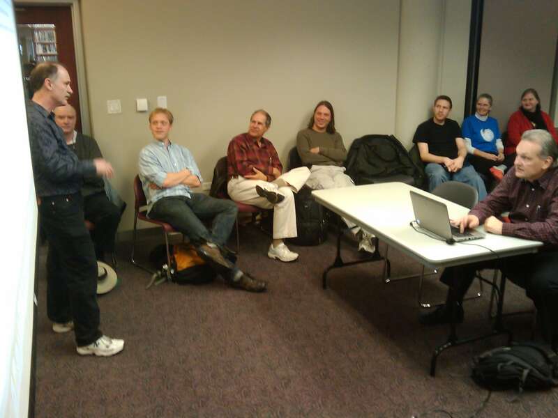 Rick Block gives at talk at Wikipedia 10 celebration in Boulder on bots: http://en.wikipedia.org/wiki/en:User:Rick_Block/10th