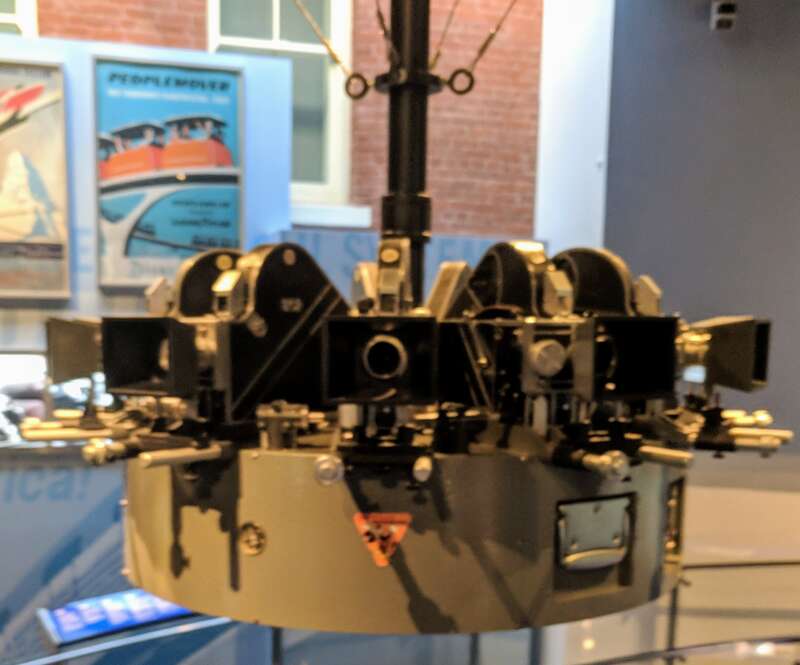 Circle-Vision 360 camera at the Walt Disney Family Museum