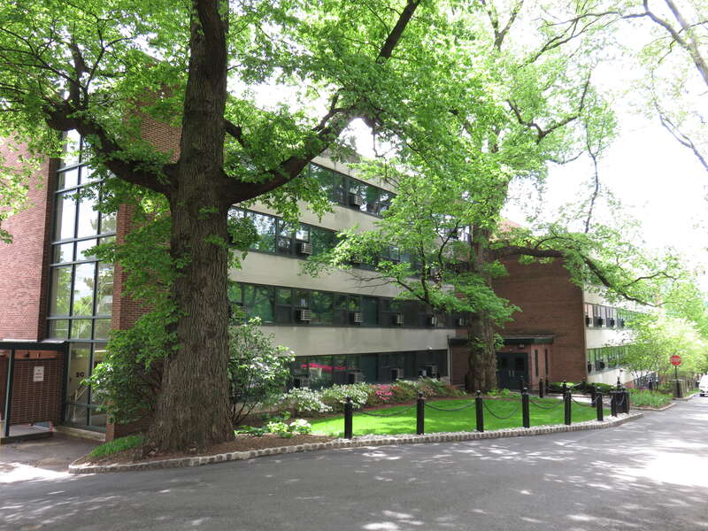 Davis Hall at the Stevens Institute of Technology in Hoboken, New Jersey in 2017
