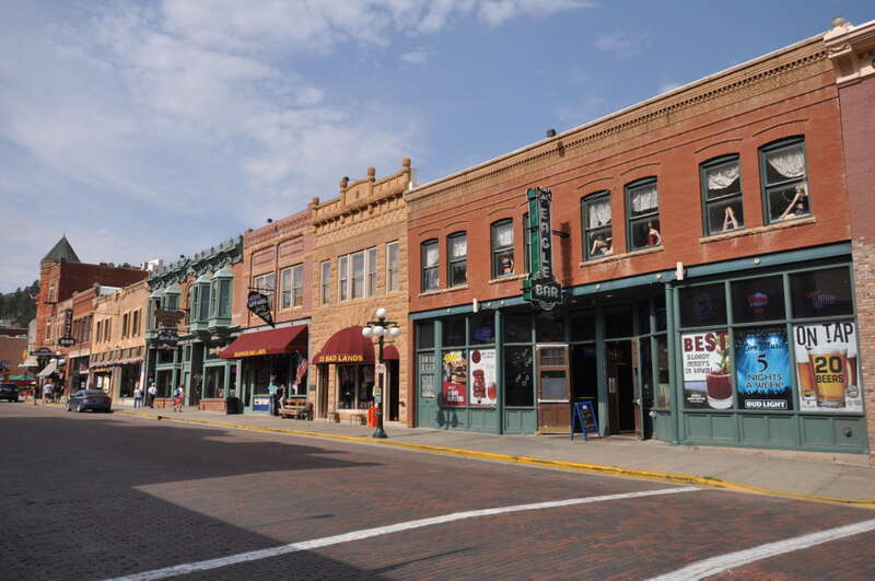 Deadwood Historic District, encompassing virtually all of Deadwood, South Dakota.