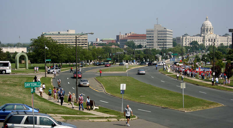 Multiple peaceful demonstrations in St. Paul