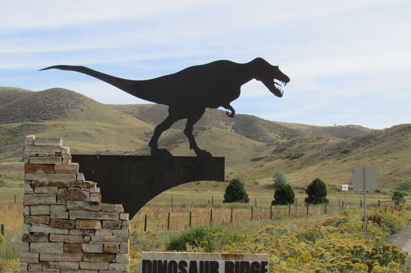 Dinosaur Ridge National Natural Landmark center in Colorado.