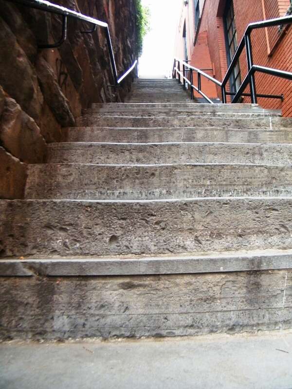 Exorcist stairs in Georgetown Historic District