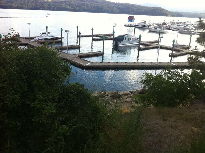 Harbor from Tubbs Hill in Couer d'Alene, ID