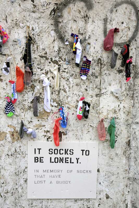 IT SOCKS TO BE LONELY