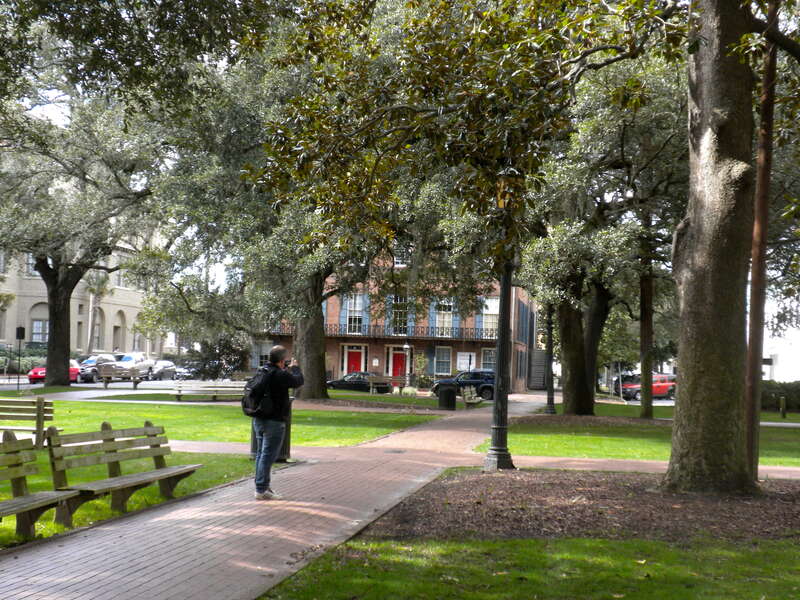 Johnson Square in Savannah, Georgia