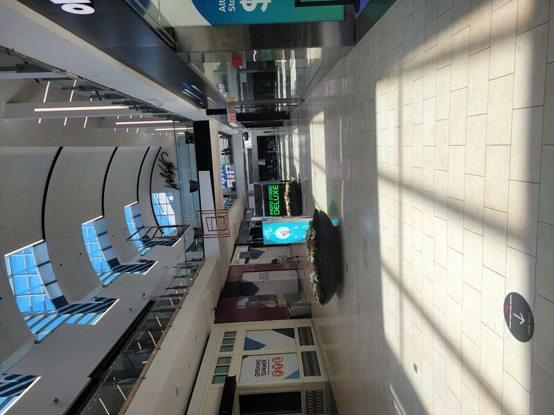 Locations at Westfield Plaza Mall, in Paramus, New Jersey. Taken in May