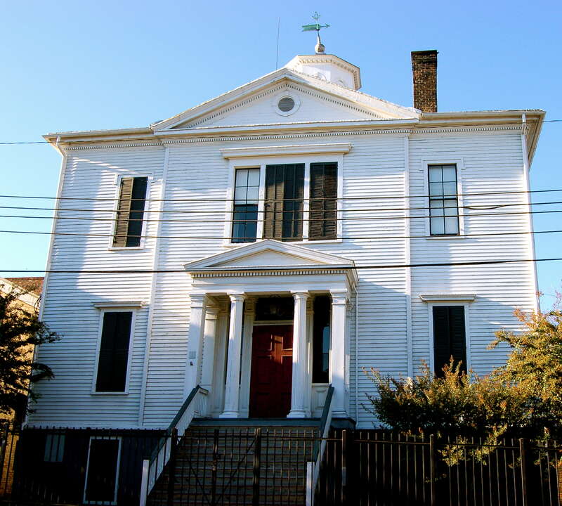 &quot;Masonic Hall, 1805 E Franklin Street. Used by the Confederate government as a hospital facility in 1861 and again in 1862. Shockoe Bottom; Richmond VA&quot; - original caption at Flickr