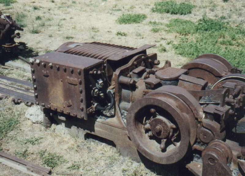 Mining equipment on display in Roslyn