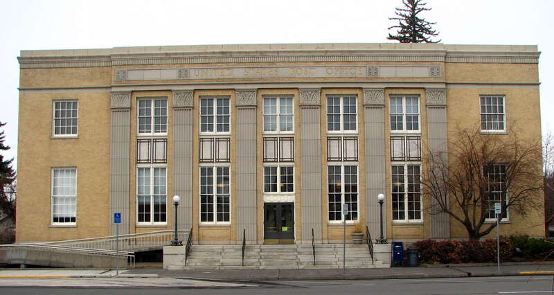 The historic Old U.S. Post Office (built 1932), located at 745 Northwest Wall Street in Bend, Oregon, United States, is listed on the US National Register of Historic Places.



This is an image of a place or building that is listed on the National