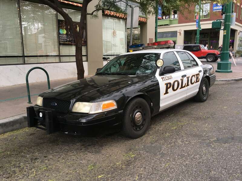 Tucson Police Squad car