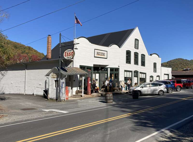 The Mast General Store in Valle Crucis, North Carolina (United States).