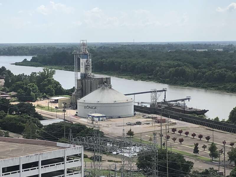 Image from Vicksburg, Mississippi, taken on July 4, 2018.