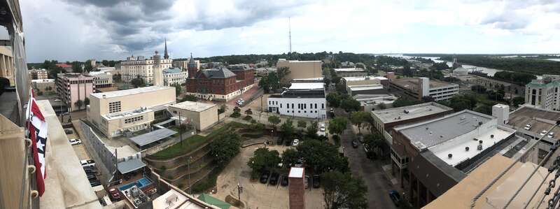 Image from Vicksburg, Mississippi, taken on July 4, 2018.