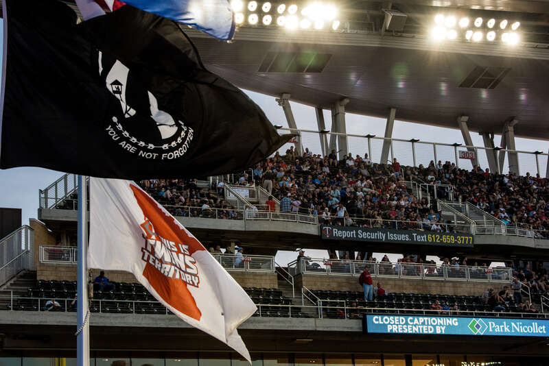 U.S. Department of Agriculture (USDA) Secretary Sonny Perdue spends time with USDA employees at Target field to meet with and watch a Minnesota Twins (vs. Rangers) baseball game, during USDA Night, in Minneapolis, MN, on August 6, 2017. Following a