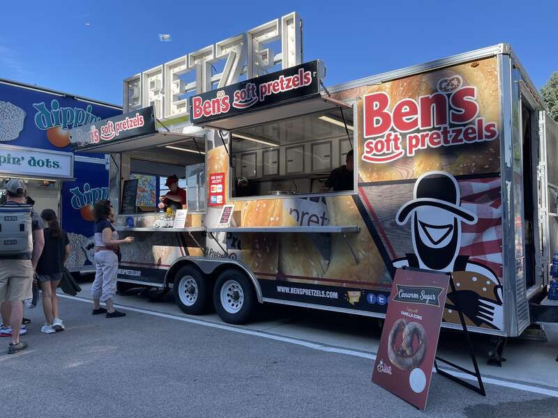 Ben's Soft Pretzels at the 2022 Indianapolis 500
