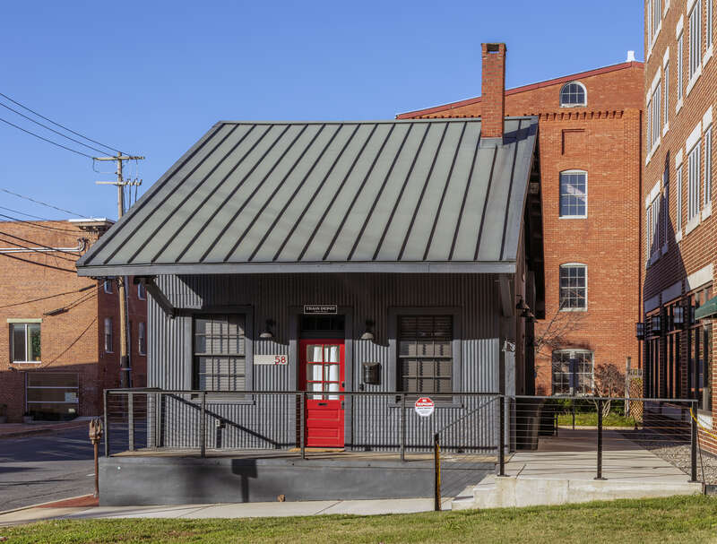 Carroll Street freight depot, Maryland, USA