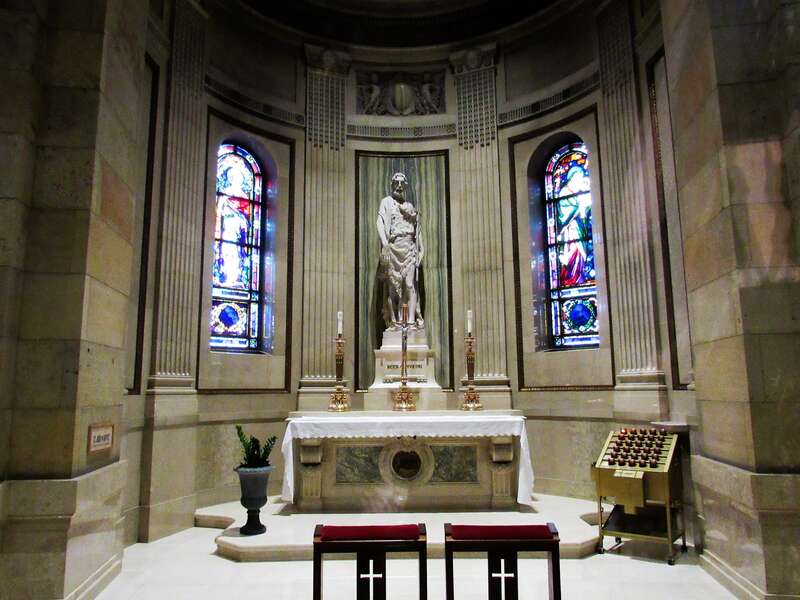 The Chapel of St. John the Baptist in the Cathedral of Saint Paul in St. Paul, Minnesota.
