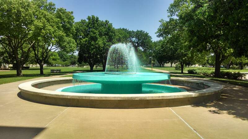 Meditation Chapel fountain