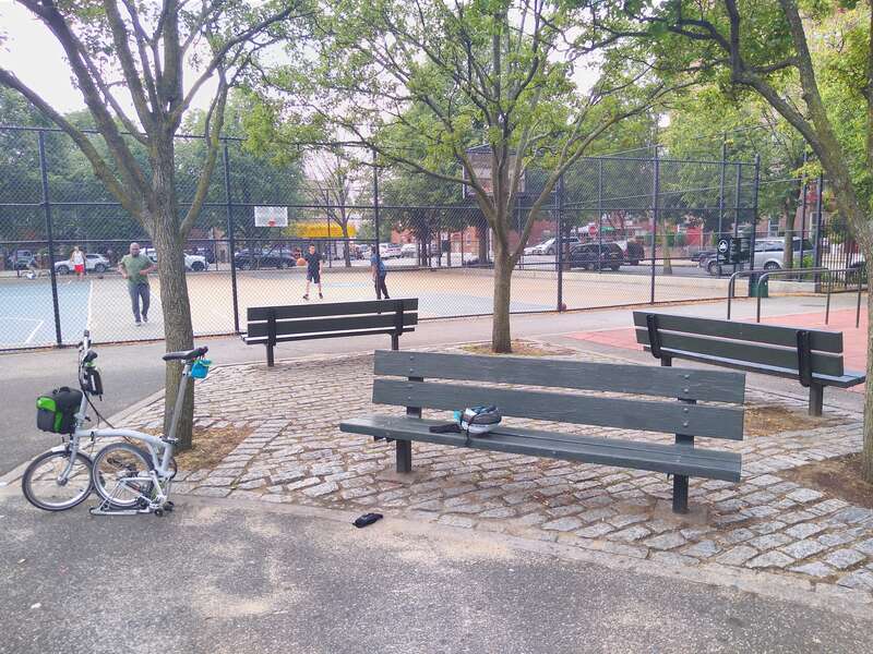 O'Connor Playground on a sunny late morning