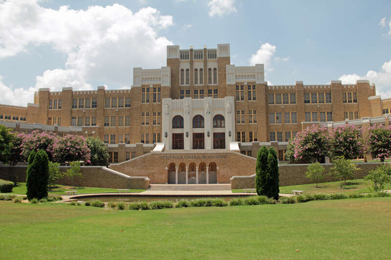 Little Rock Central High School in Little Rock, Arkansas, United States.