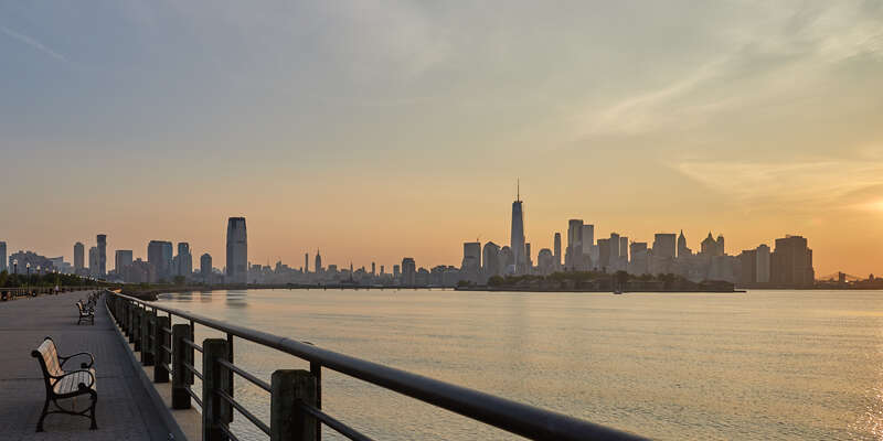 Manhattan viewed from Liberty State Park