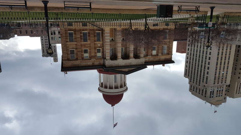 Photo of the Old State Capitol in Illinois taken on March 1, 2017.