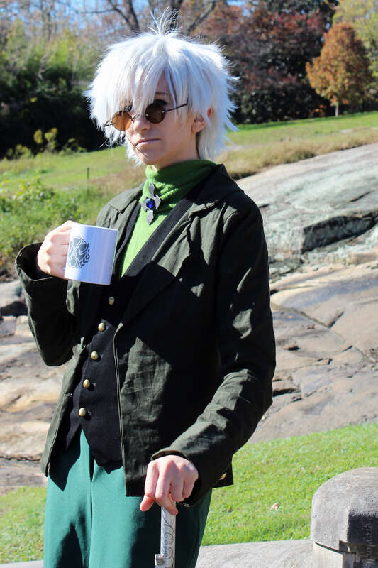 The headmaster at Beacon Academy from the animated show, RWBY (pronounced &quot;ruby&quot;). A very convincing cross-play, IMHO.